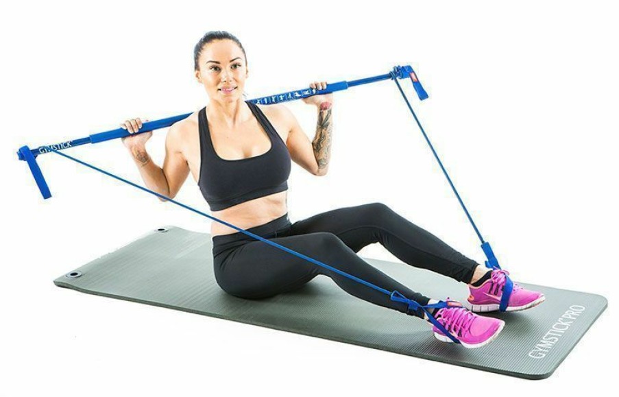 Fitness Gymstick Matot & Lattiat | Harjoitusmatto Nbr - 140X60X1,0Cm (Musta)